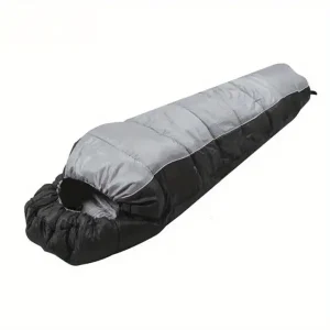 Mummy sleeping bag, outdoor camping sleeping bag, cost-effective sleeping bag, outdoor thickening warmth, portable light sleeping bag, home and office nap bag, 1600 grams of four-season warmth sleeping bag