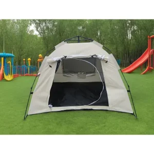 Tent, quick-opening automatic tent, waterproof and UV resistant tent, suitable for 2~3 people camping, picnic, outdoor travel tent -khaki