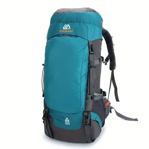 Lightweight 17.17gal Waterproof Backpack For Hiking, Climbing, Camping & Backpacking - Durable & Comfortable With Multiple Compartments & Pockets